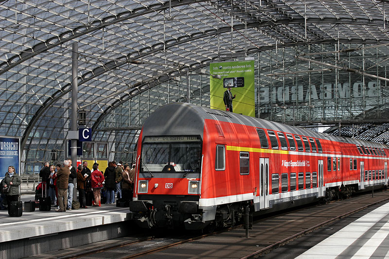 Der Berliner Hauptbahnhof