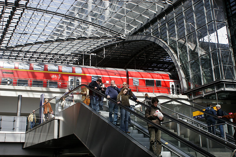 Der Berliner Hauptbahnhof