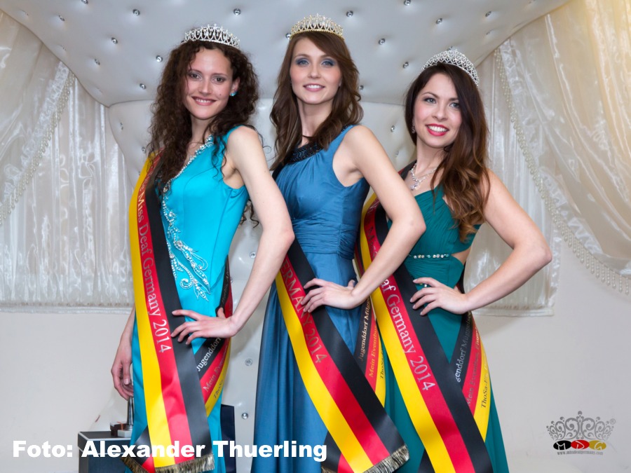 Siegerinnen der Wahl zur Miss Deaf Germany 2014