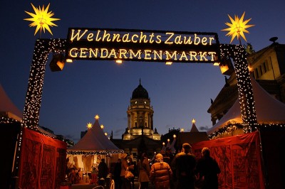 Weihnachtsmarkt auf dem Berliner Gendarmenmarkt
