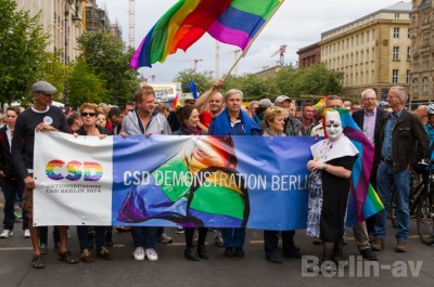 Die Demo des Aktionsbündnisses CSD Berlin 2014