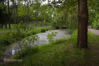 Der Thielpark ist eher ein Geheimtipp unter den Berliner Parks.