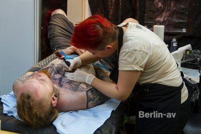 27. Tattoo Convention Berlin - Tattooartist "Hell" aus Prag