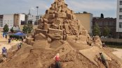 Sandsation, das Sandskulpturenfestival in Berlin