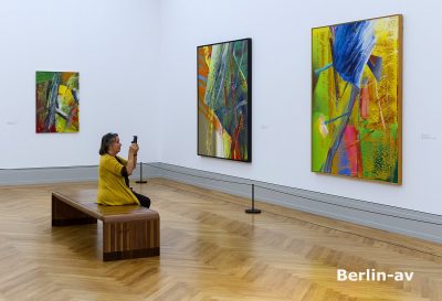 Gerhard Richter mit der Ausstellung Abstraktion im Museum Barberini