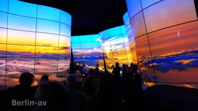 LG Fernsehtunnel mit grandioser Vorführung auf der IFA 2018